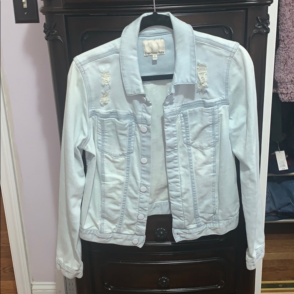 Light Blue Calvin Klein Jean Jacket